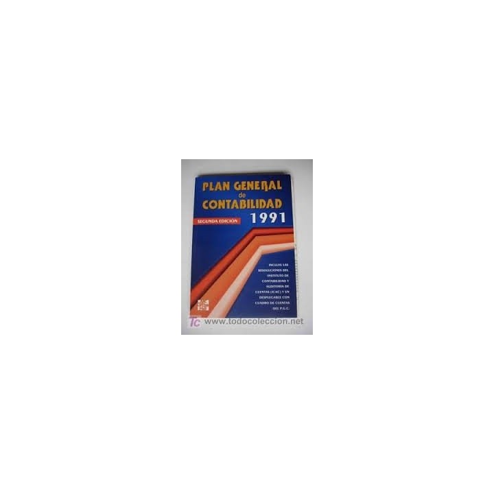 Plan General Contabilidad 1991